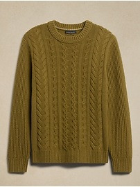 Cavo Wool-Blend Sweater | Banana Republic (US)