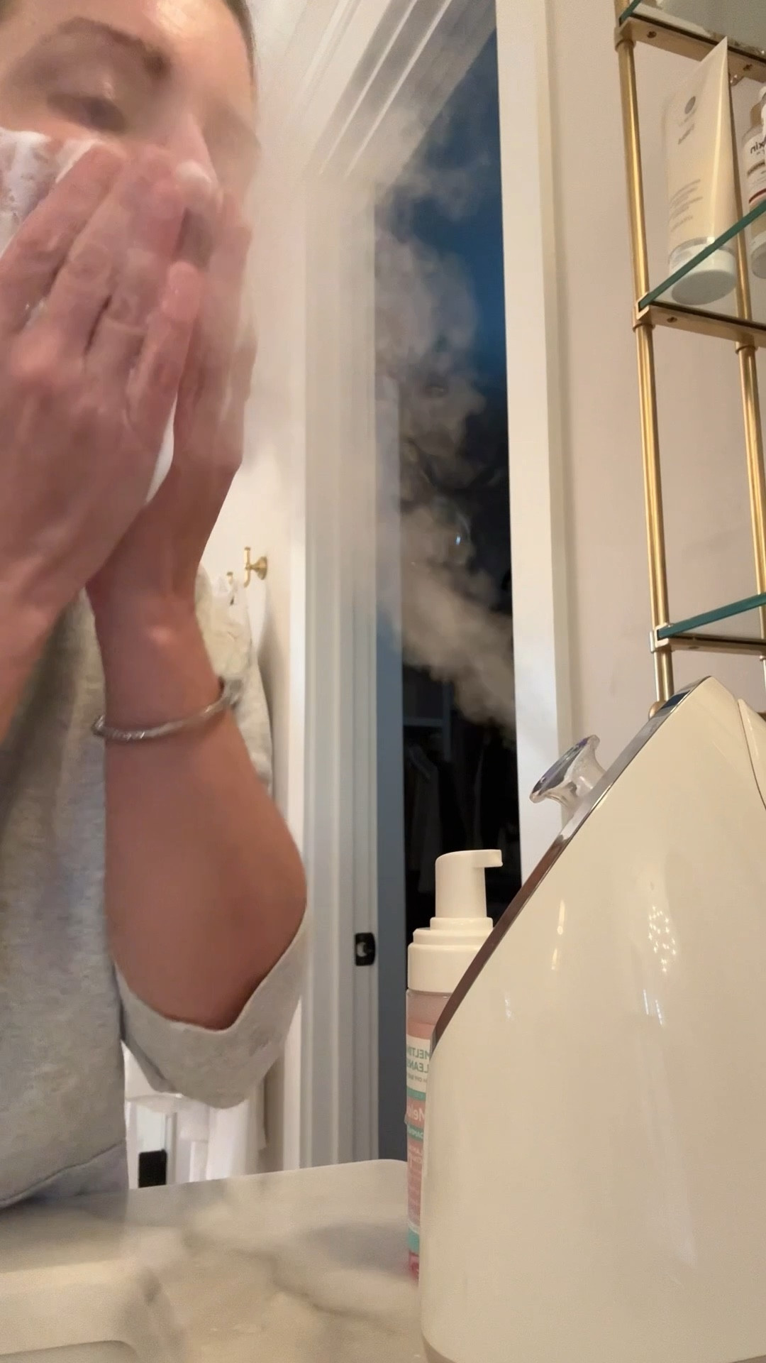 Best at home steamer. Who needs expensive facials when you have this bad boy right on your counter! Doesn’t take up much space, looks pretty, and steam starts rolling in about 15 seconds! 

#LTKFindsUnder100 #LTKGiftGuide #LTKBeauty