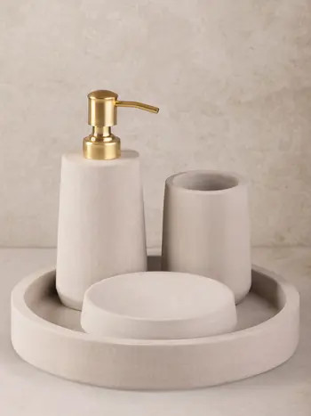 Casablanca Sandstone Bath Accessories, Set of 4 | Nordstrom