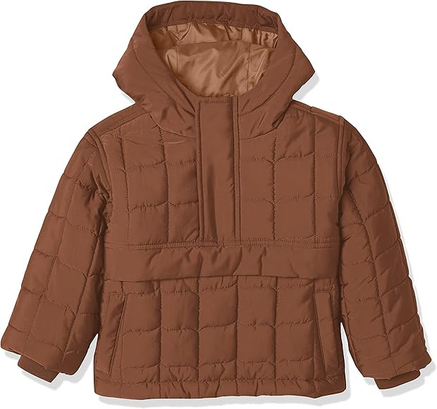 Amazon Essentials Boys and Toddlers' Quilted Anorak Jacket | Amazon (US)