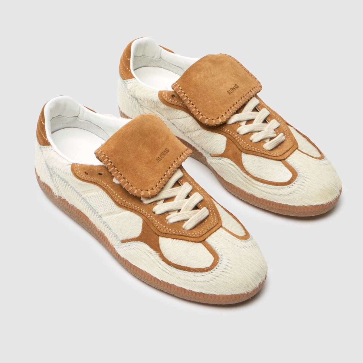 Womens Beige & Brown ALOHAS Tb.490 Rife Trainers | schuh | Schuh