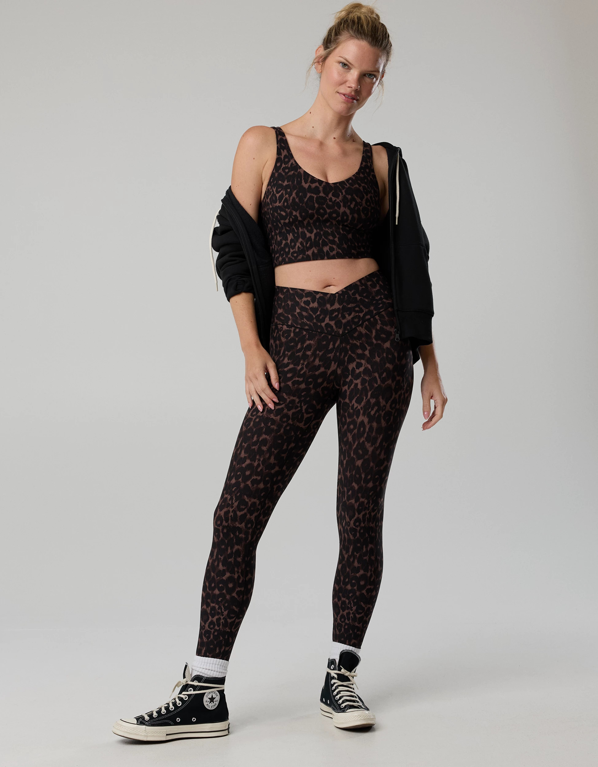 New + Matching Set OFFLINE By Aerie Real Me High Waisted Crossover Legging | American Eagle Outfitters (US & CA)