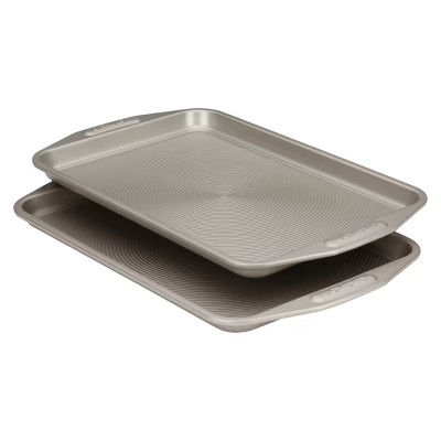 Circulon 2 Piece Non-stick Cookie Pan Set: Carbon Steel Bakeware, Even-Heating, Oven-Safe to 450°F, Hand Wash | Target