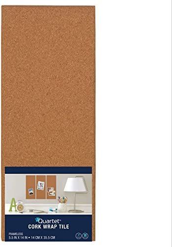 Quartet Cork Tiles, Cork Board, 5-1/2" x 14" | Amazon (US)