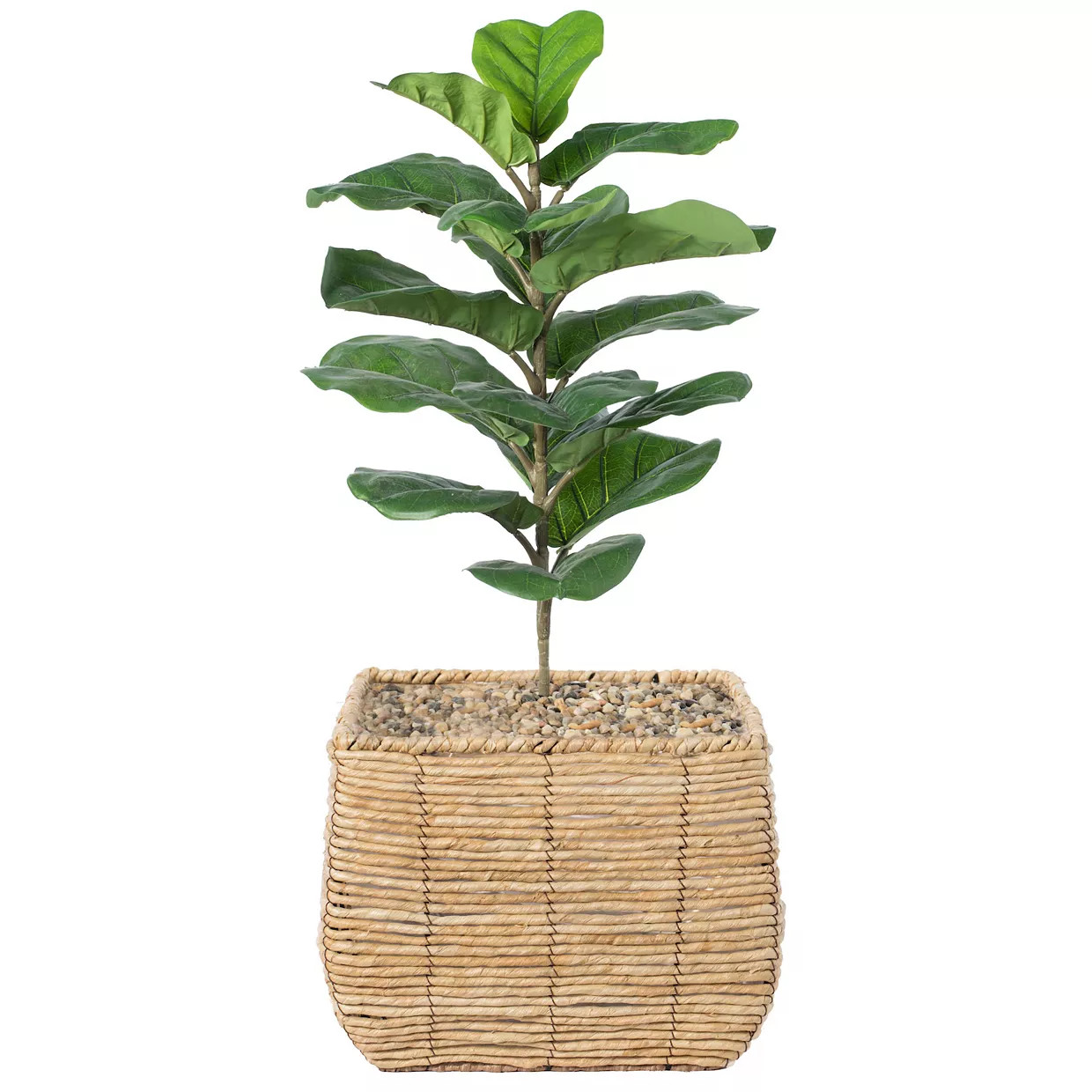 Woven Square Flowerpot Planter with Leak-Proof Plastic Lining | Kohl's