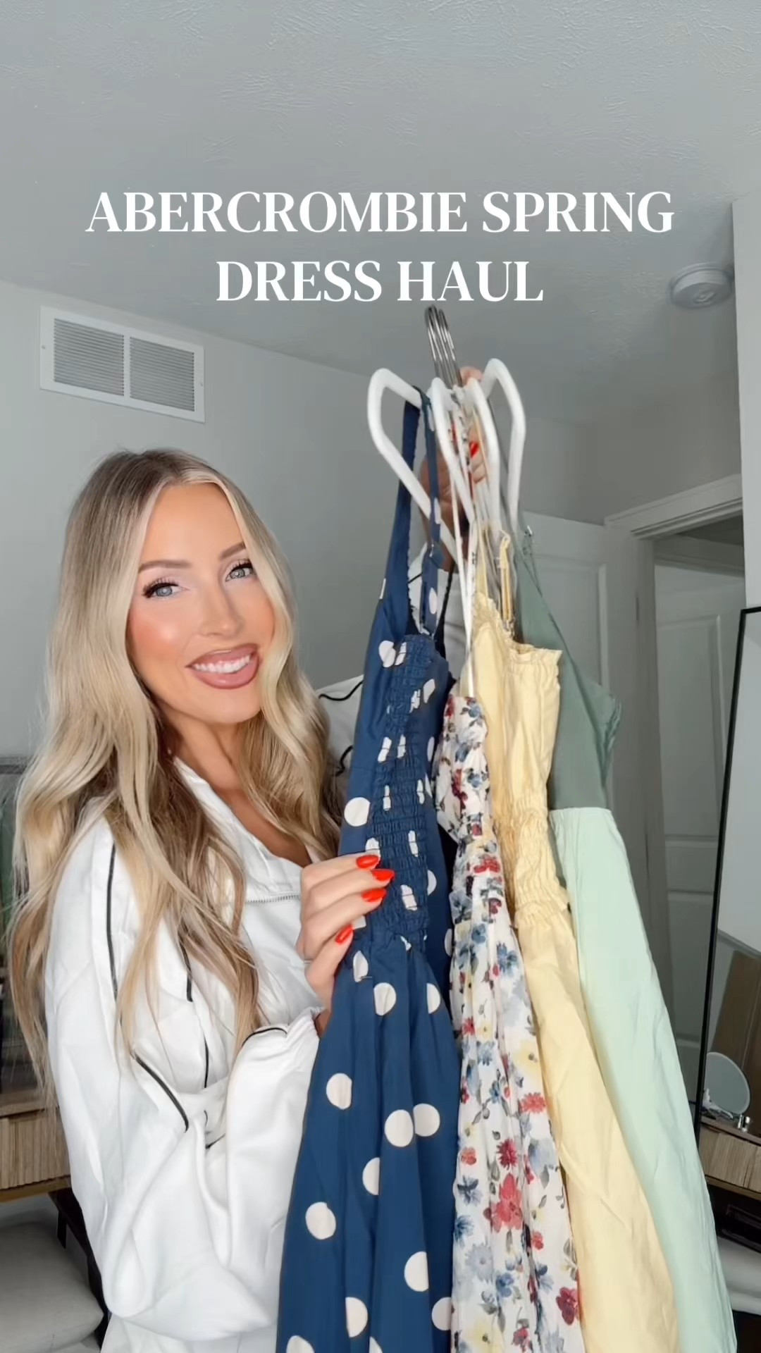 @abercrombie spring dresses 🤍 wearing a size S in each 

#LTKTravel #LTKTall #LTKWedding