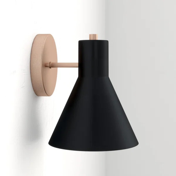 Byers 1 - Light Dimmable Armed Sconce | Wayfair North America
