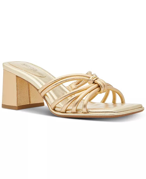 MICHAEL Michael Kors Women's Astra Strappy Sandals - Macy's | Macy's