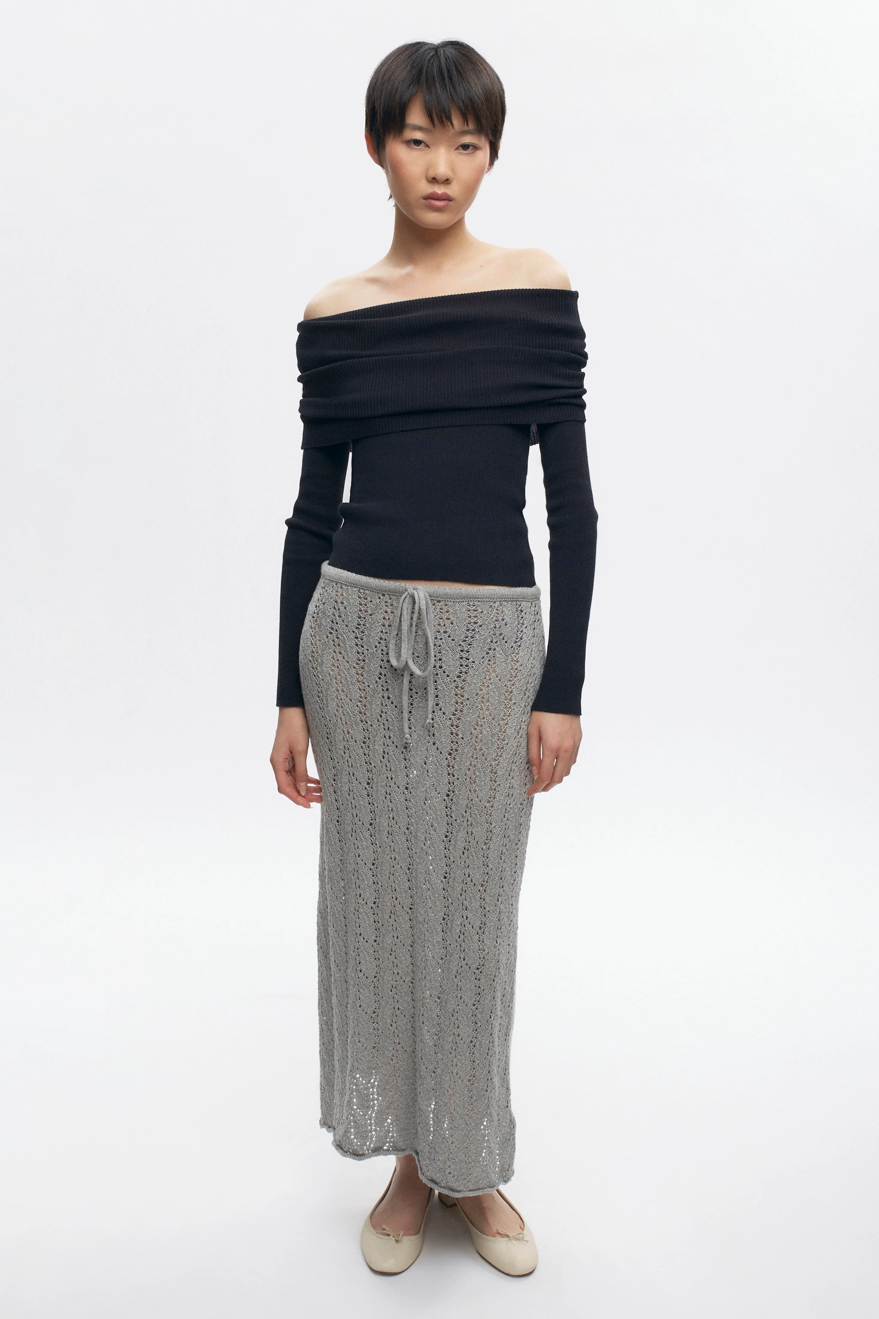 Women's Kamilah Cable Skirt | Kotn