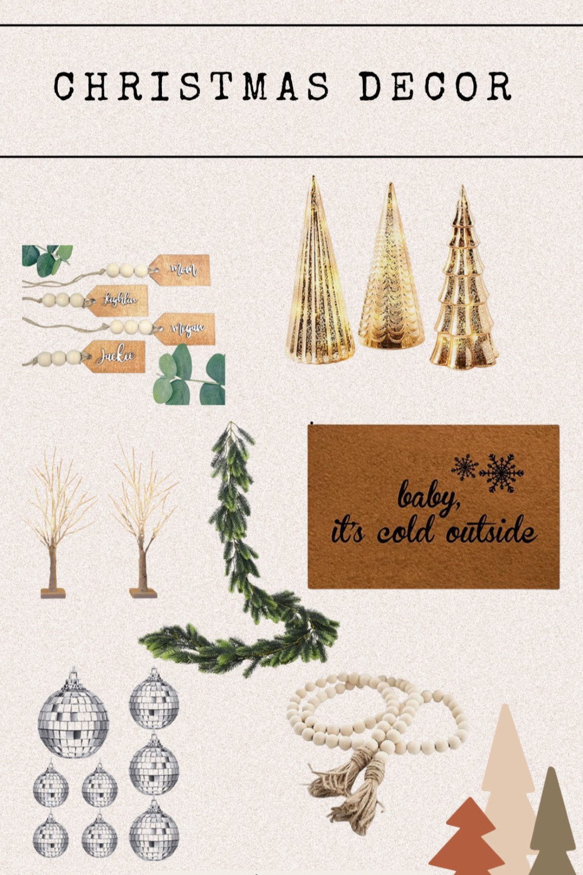 Christmas decor from Amazon! 

#LTKunder50 #LTKSeasonal #LTKHoliday