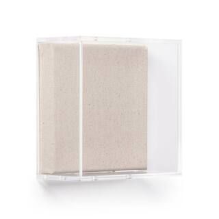Wexel Art Clear Acrylic Shadowbox with Beige Linen Canvas | Michaels | Michaels Stores