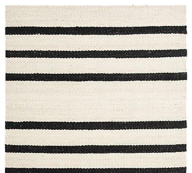 Danton Striped Jute Rug | Pottery Barn (US)