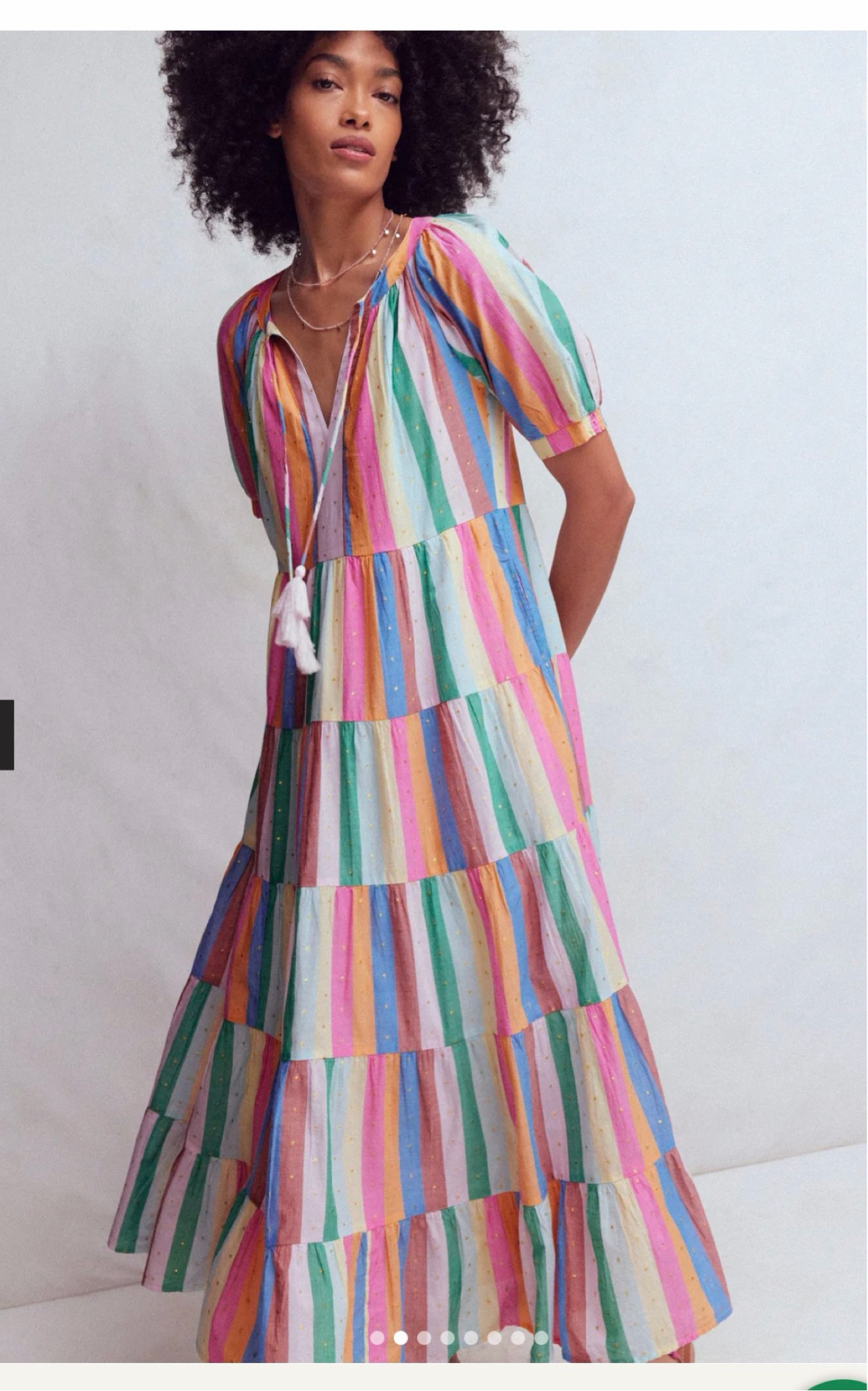 Multi Tiered Maxi Dress

Lightweight and floaty are top of your priority list when it comes to choosing a summer maxi dress. With the puff sleeves and tiered skirt, this cotton throw-on style is both things. And it’s fun and stylish too, thanks to the stand-out prints, tassels and some clever metallic touches

#LTKSeasonal #LTKootd #LTKTravel