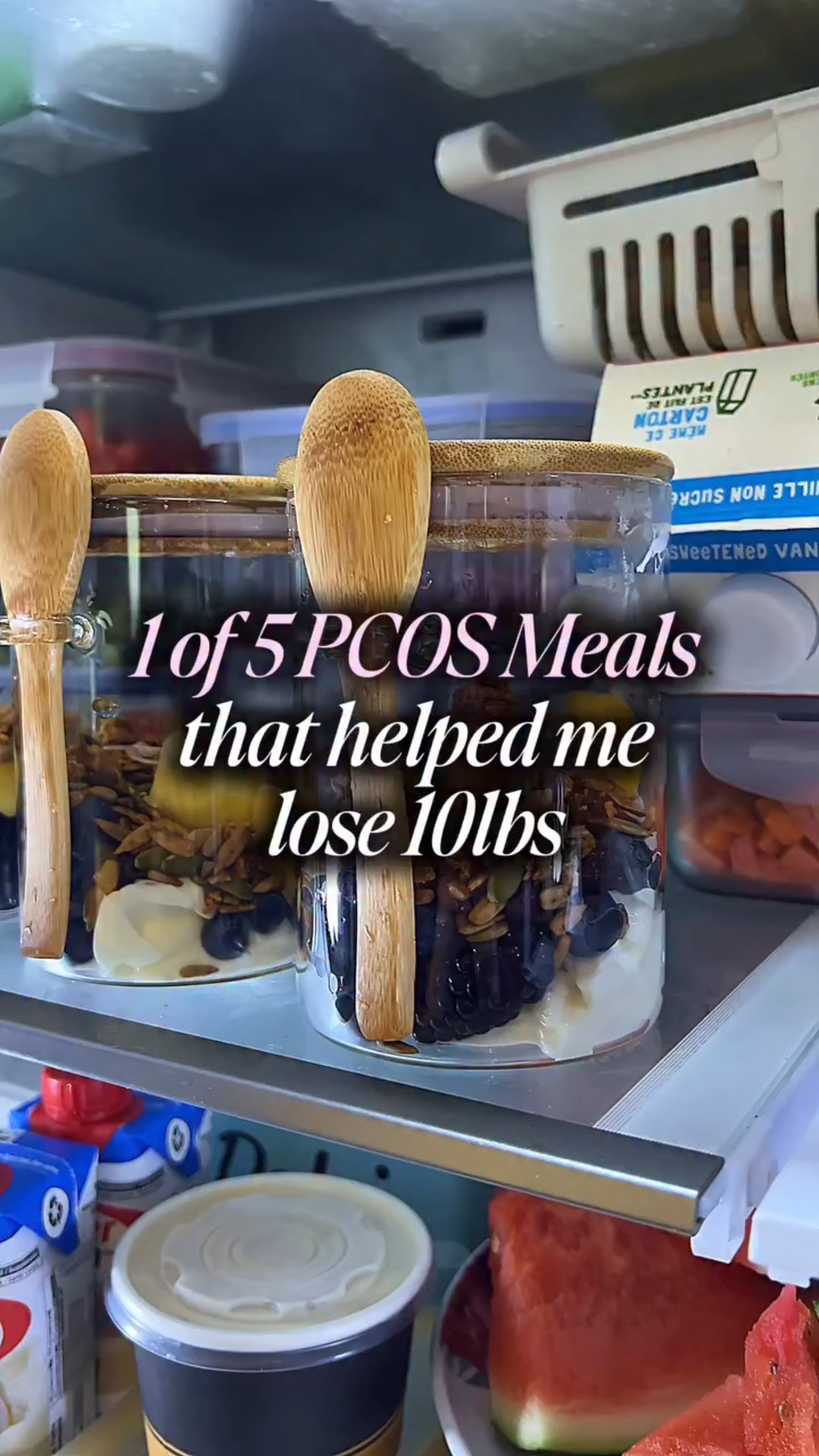 PCOS girlies, this one’s for you!! I’m kicking off a little series where I’ll be sharing the meals that helped me lose 10lbs last year - all PCOS-friendly and loved by me 🤍✨

After 15+ years of navigating PCOS ups and downs, I’ve found a rhythm and routine that works for me, and I’m so excited to share what’s been helping. This is recipe 1 of 5, and honestly? It’s my forever fave breakfast! 🤭

This recipe is packed with protein (Greek yogurt 💪), full of antioxidant-rich berries 🫐, and the best part? I meal prep it for the week in my meal prep containers so breakfast is grab-and-go every day 🫶

If you’ve got PCOS, love easy recipes, or just wanna glow from the inside out, follow me for more! Recipe 2 drops soon! 💖 

#PCOSFriendly #MealPrep #PCOSGirlies #ProteinRecipe #MealPrepIdeas