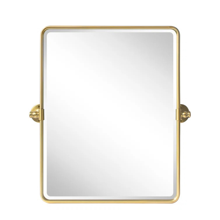 Woodvale Metal Framed Wall Mounted Bathroom / Vanity Mirror | Wayfair North America