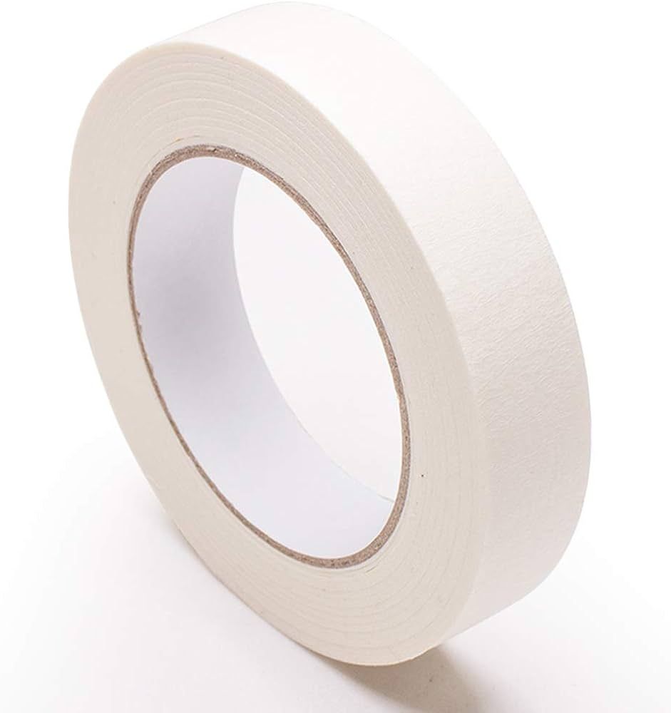 White Masking Tape, Easy Tear Tape Best for Decorating, Painting, Arts, and Crafts (0.7" x 55 Yar... | Amazon (US)