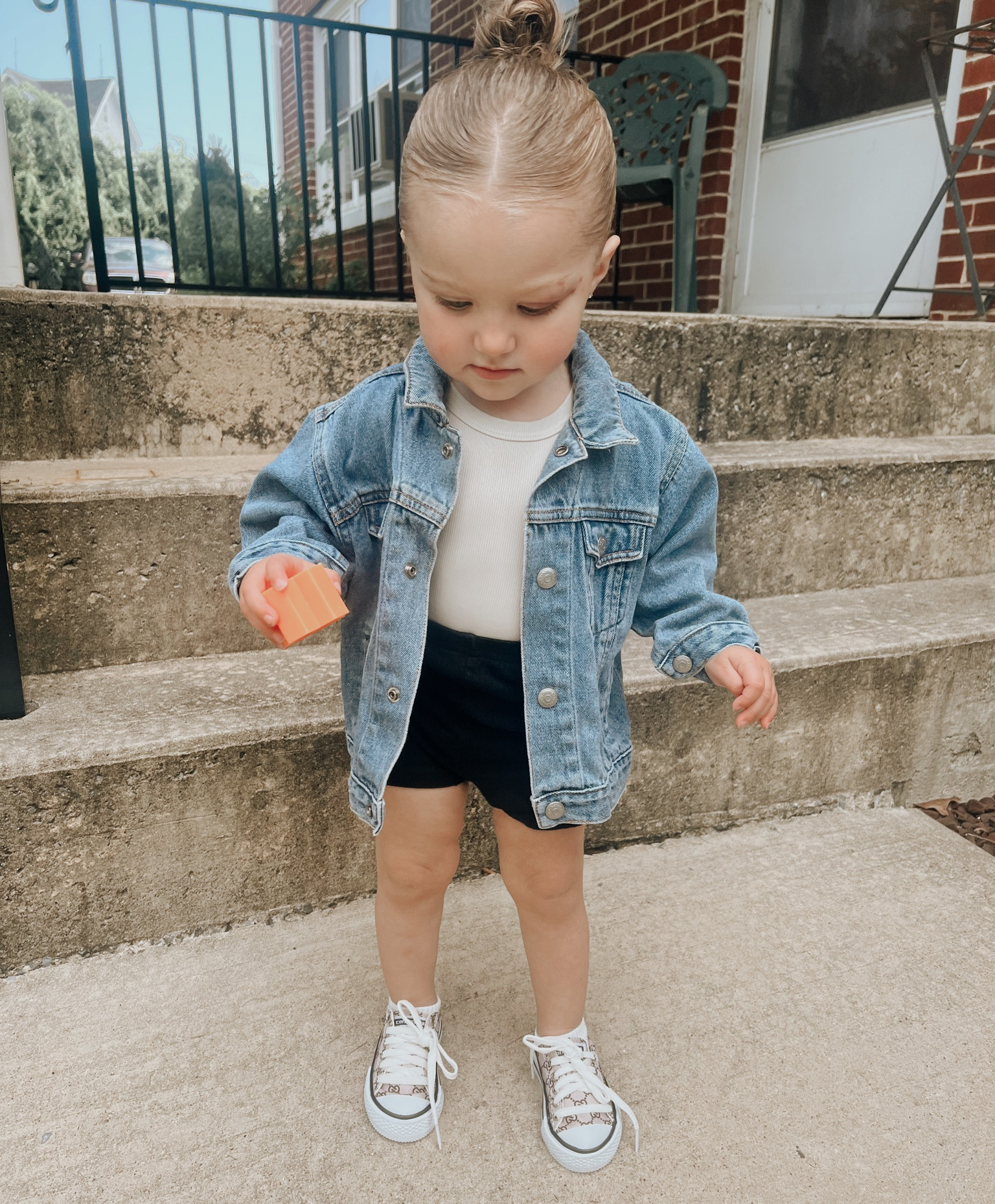 • vintage classic baby gap denim jacket • 
#gap #toddlerfits #vintage

#LTKkids #LTKstyletip #LTKbaby