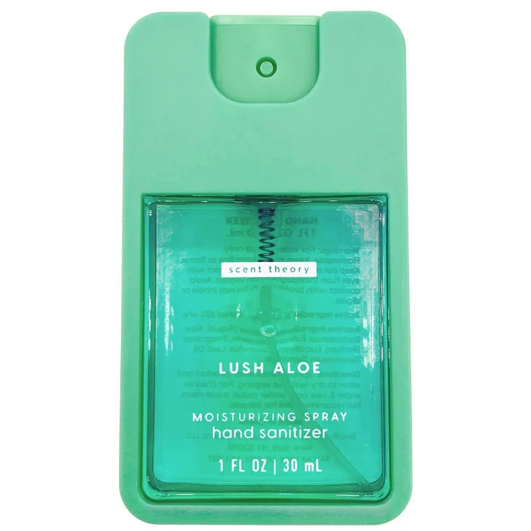 Scent Theory Hand Sanitizer Spray, Lush Aloe, 1 fl oz | Walmart (US)