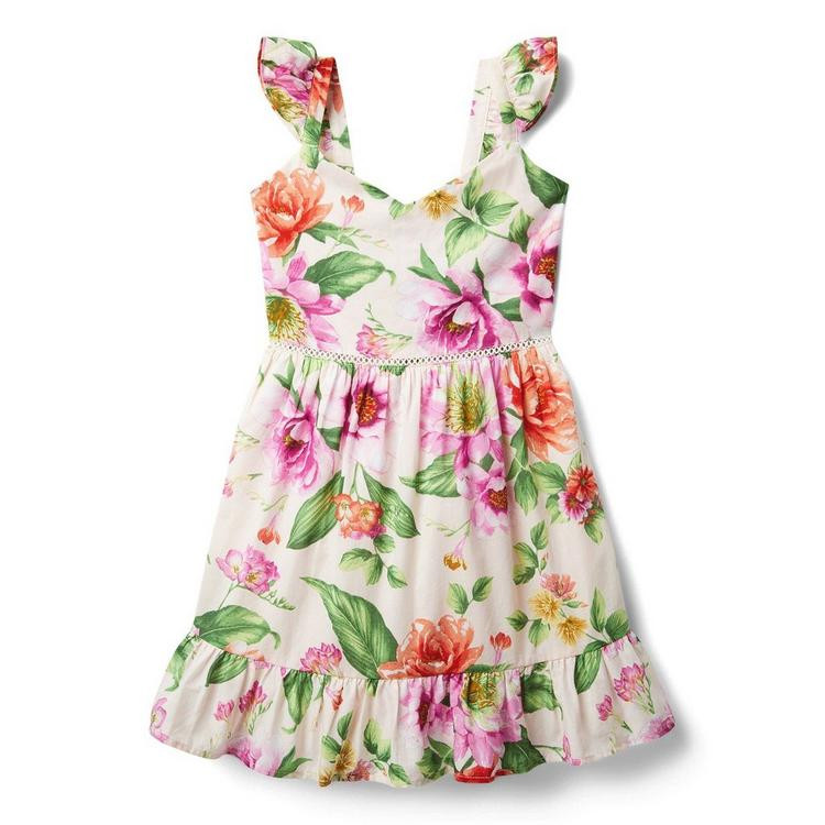 Dahlia Ruffle Strap Dress | Janie and Jack