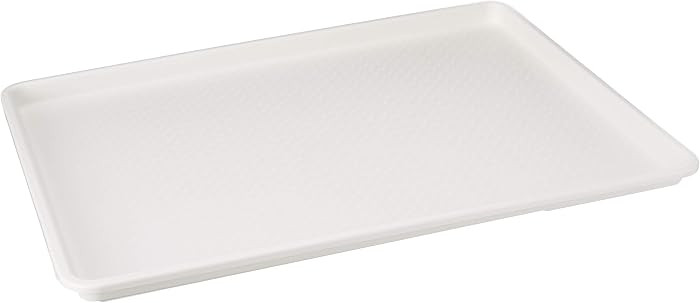 18 x 26 Inch Plastic Tray White | Amazon (US)
