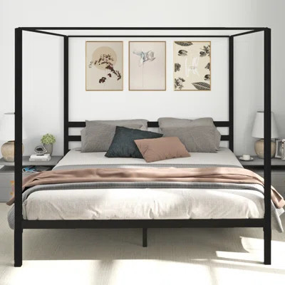 Metal Canopy Bed | Wayfair North America