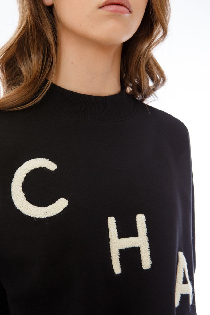 CHA CHA Mock Crewneck- | EllandEmm