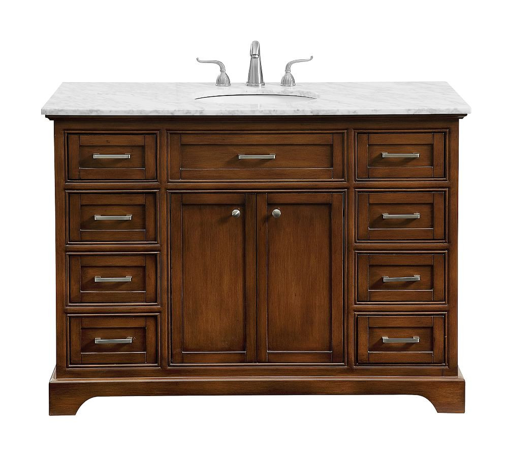 Warner 48" Single Sink Vanity | Pottery Barn (US)