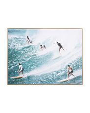 40x30 Surfs Up Framed Canvas | TJ Maxx