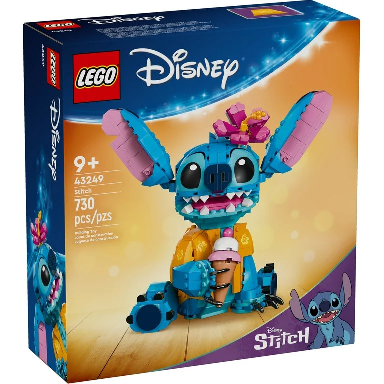 LEGO Disney Stitch - Toy Building Kit - Buildable Figure with Ice Cream Cone - Fun Birthday Gift ... | Walmart (US)