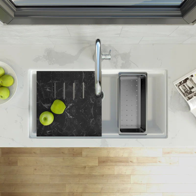 Plymouth 33.75'' L Undermount Single Basin Kitchen Sink | Perigold