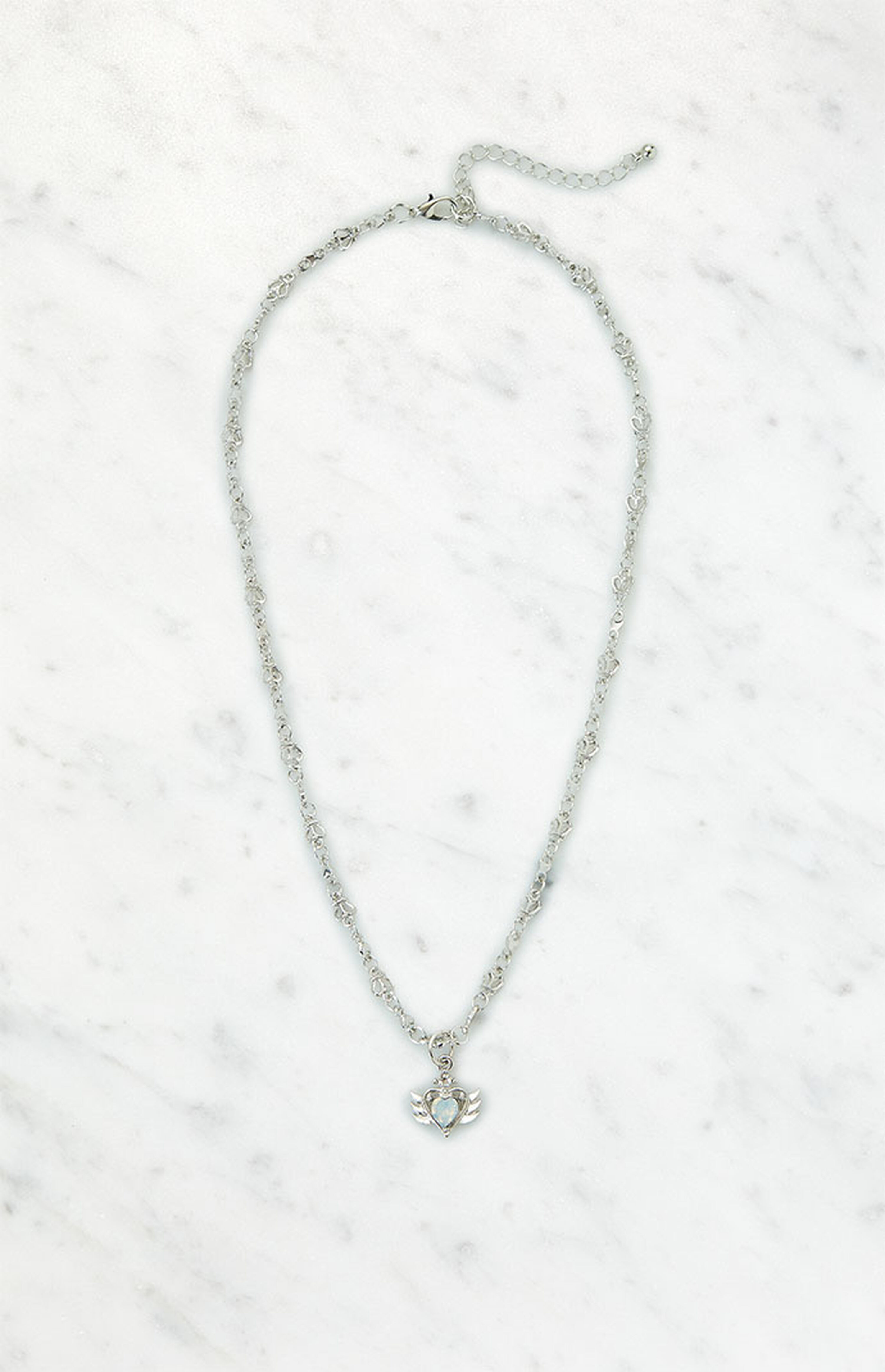 LA Hearts Winged Heart Necklace | PacSun