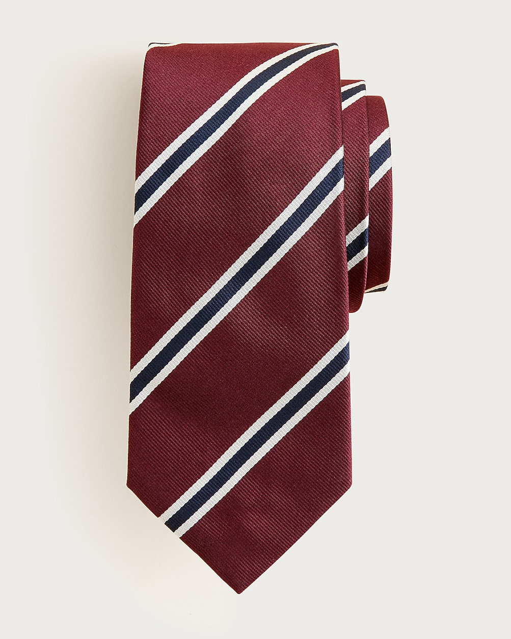 English silk striped tie | J. Crew US