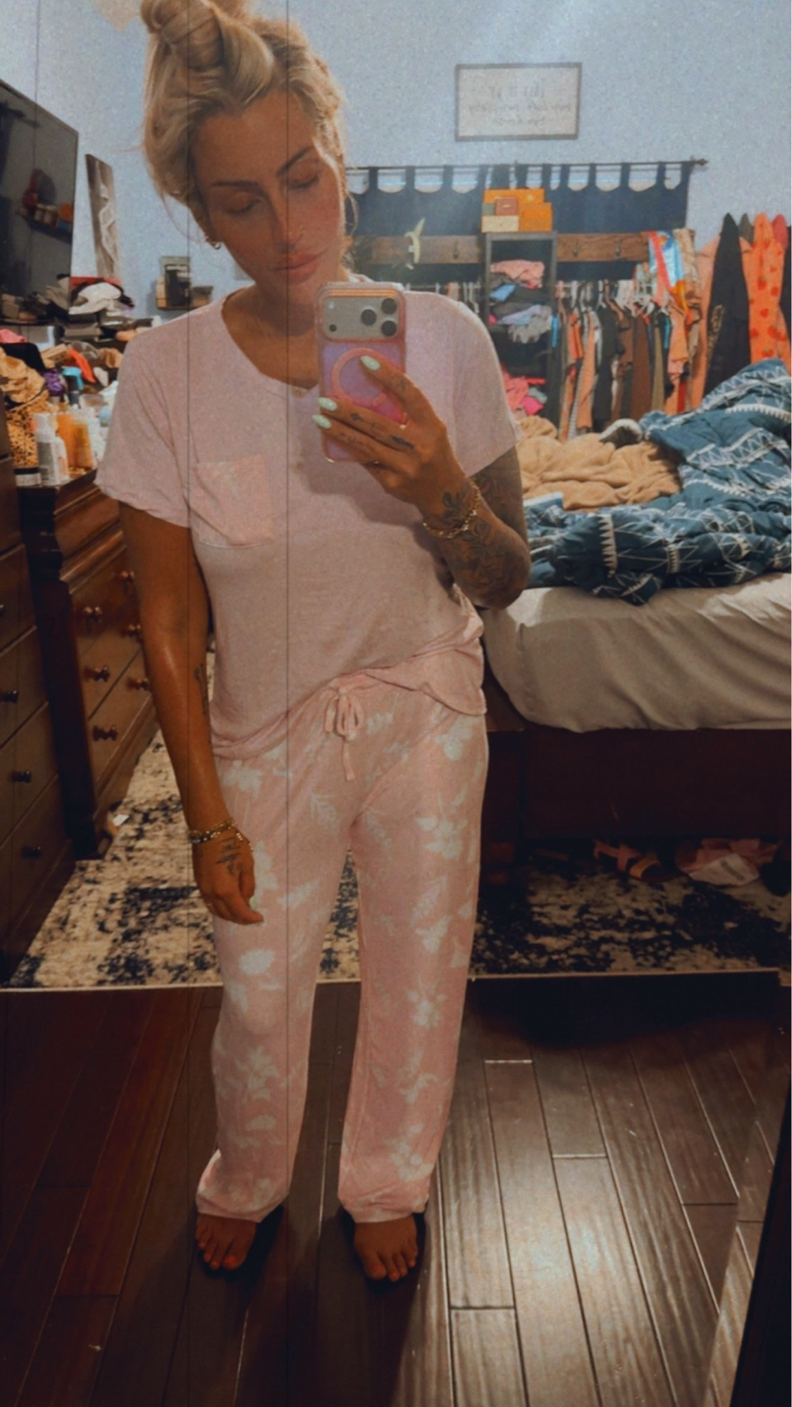 Pj chronicles but make it pink

#LTKmomlife #LTKselfcare #LTKSaleAlert