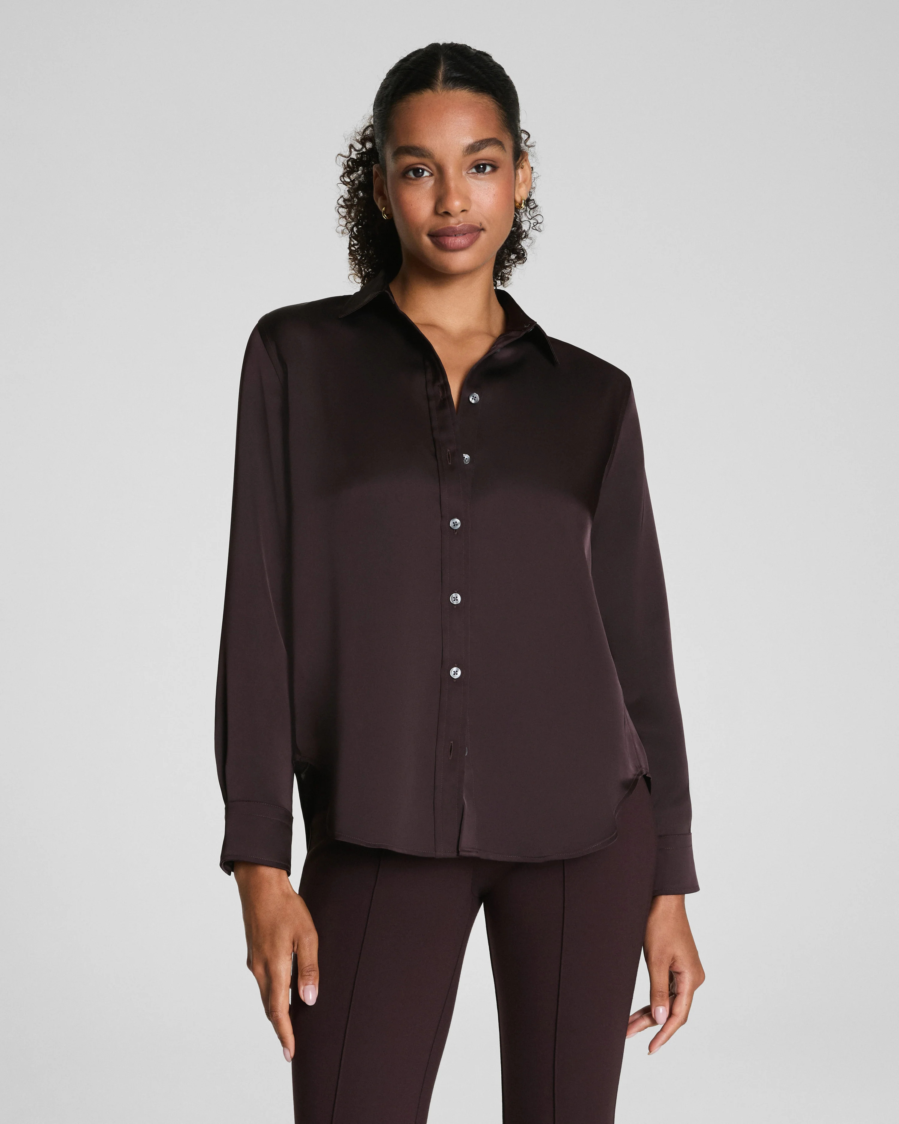 Silky Smooth Button Down | SPANX | Spanx