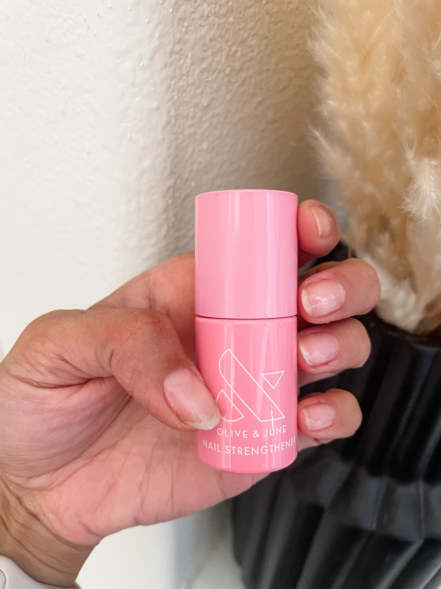 I’ve been applying this Olive & June nail strengthener for a week and I’m starting to notice that my nails are getting stronger and they’re not bending as easily as they usually do! 💅🏽 
I first tried this about a year ago and thought it wouldn’t help strengthen my nails because it’s not a polish it’s more of a serum you apply to your bare nails. I tried it maybe twice and gave up on it.🤷‍♀️ 
But now after being more consistent and applying it daily, twice a day, I can totally see it’s working now!!! Consistency is key🗝️ 😉

#LTKFind #LTKbeauty #LTKBacktoSchool