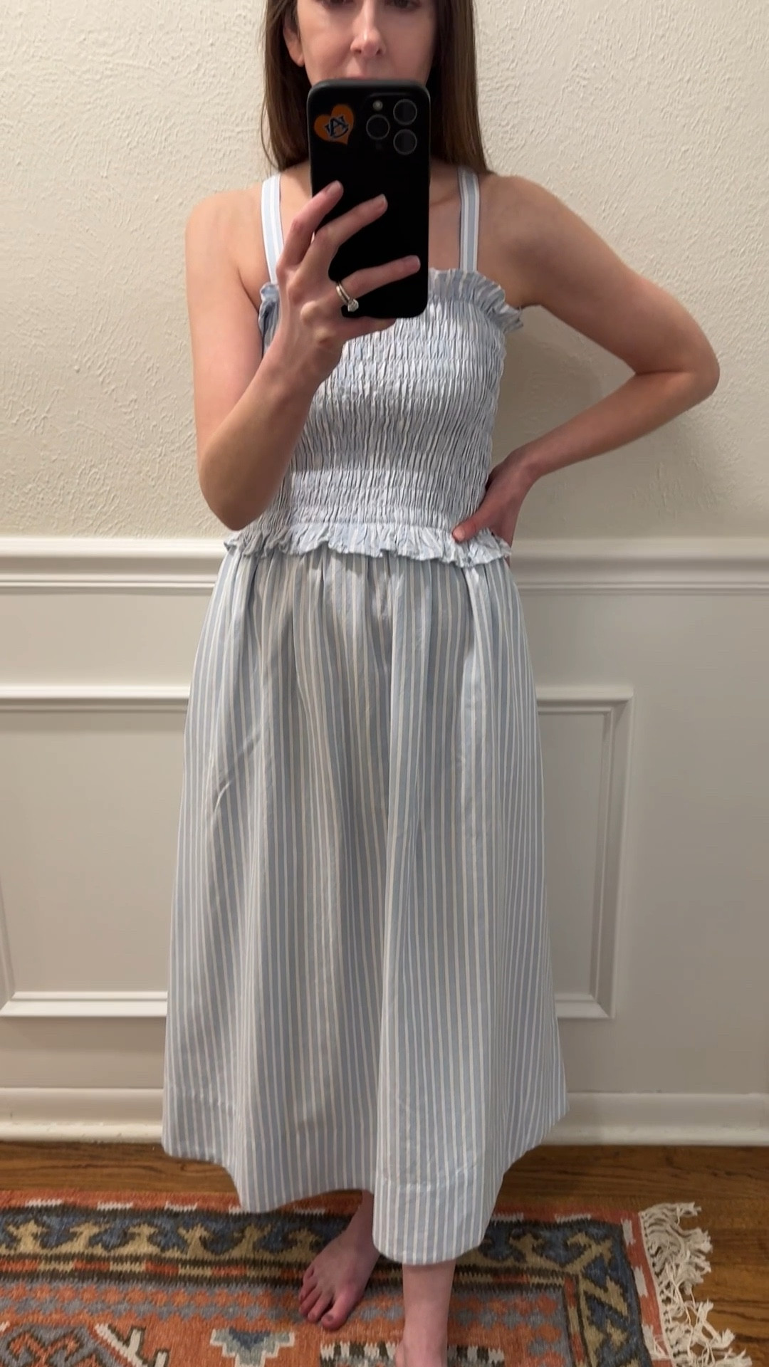 $38 dress!👗 
**Has pockets and adjustable straps**

#LTKOver40 #LTKSeasonal