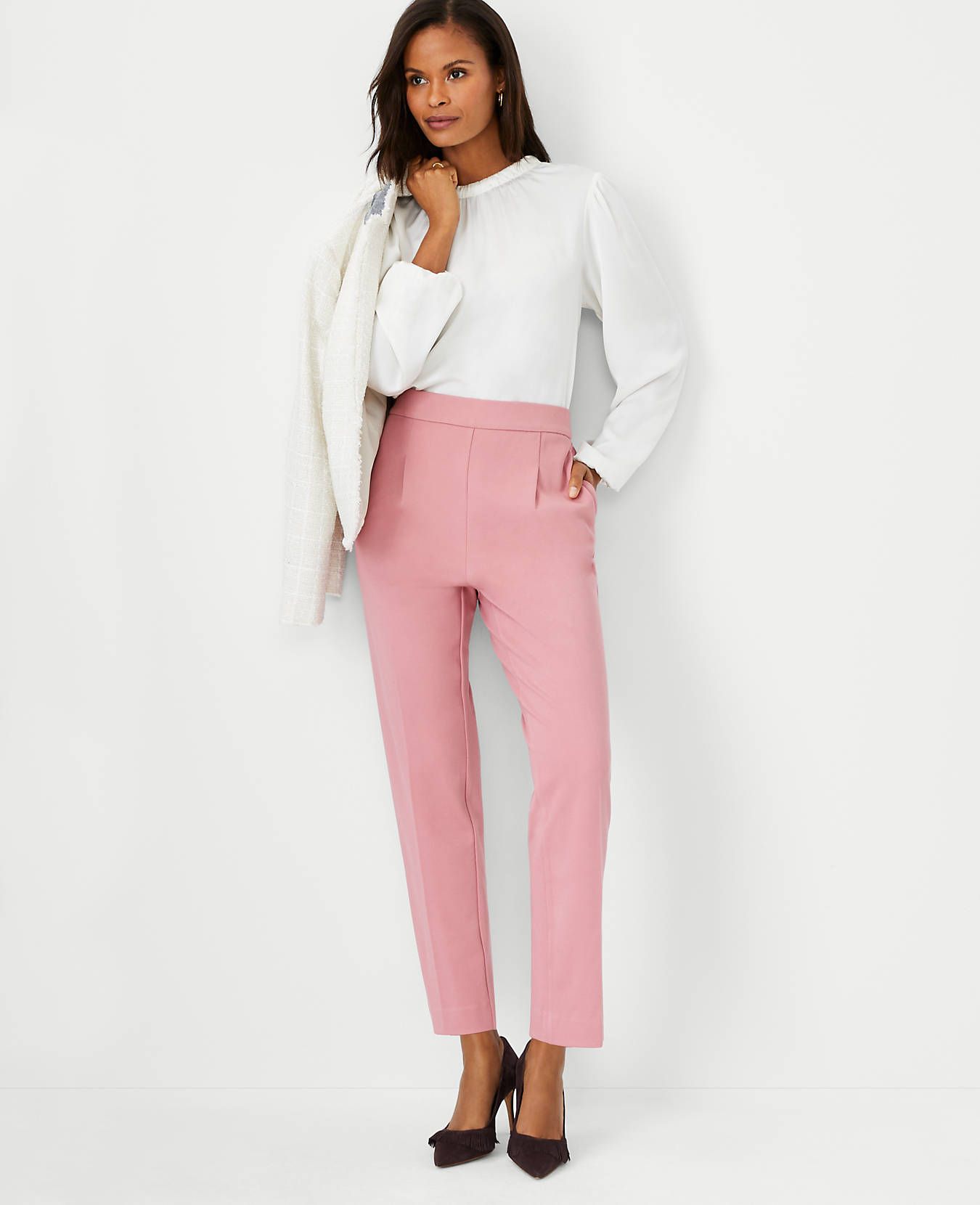 The Easy Ankle Pant | Ann Taylor (US)