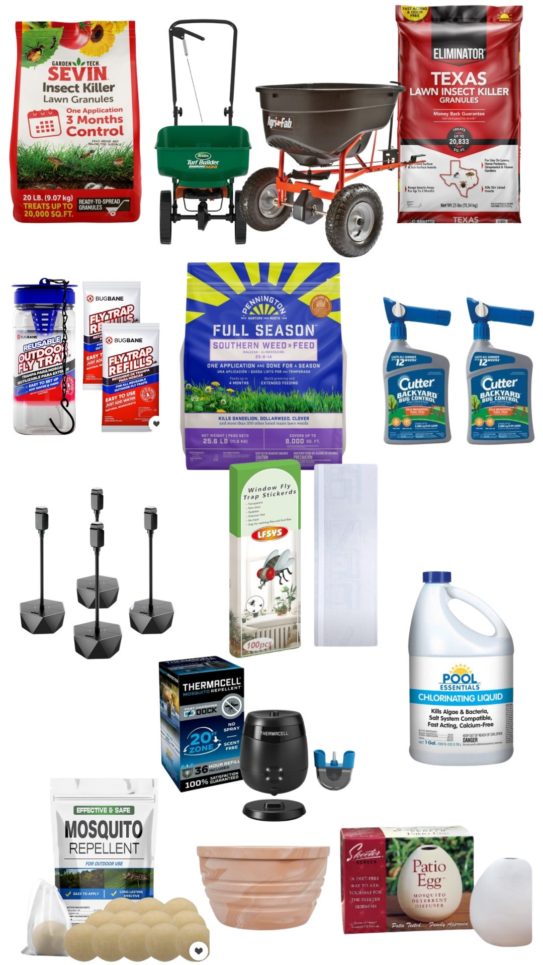 Best outdoor bug control for yard and patio.  

#LTKHome #LTKSeasonal #LTKSummerEdit