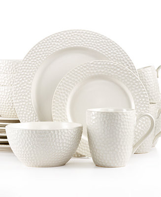 Gourmet Basics by Mikasa Hayes 16-Pc. Set, Service for 4 - Macy's | Macy's