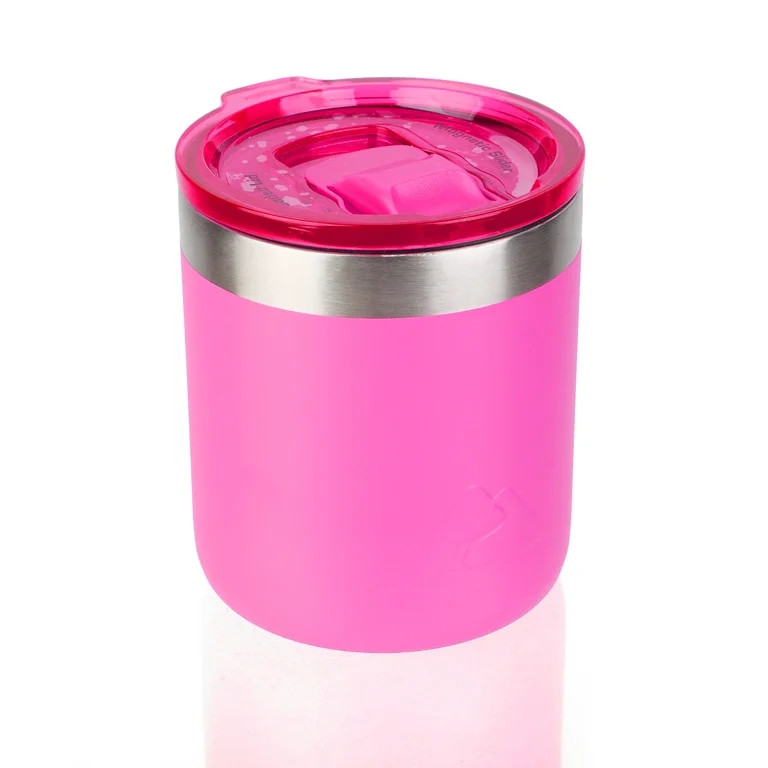 Ozark Trail 10oz Ceramic Lined Stainless Steel Lowball Tumbler with Magnetic Tritan Transparent S... | Walmart (US)