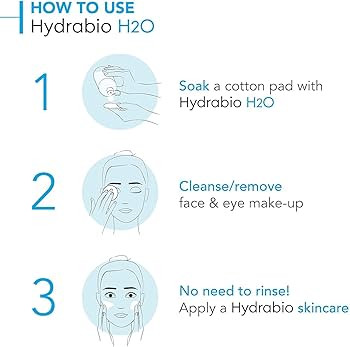 Bioderma - Hydrabio H2O Micellar Water - Face Cleanser and Makeup Remover - Micellar Cleansing Wa... | Amazon (US)