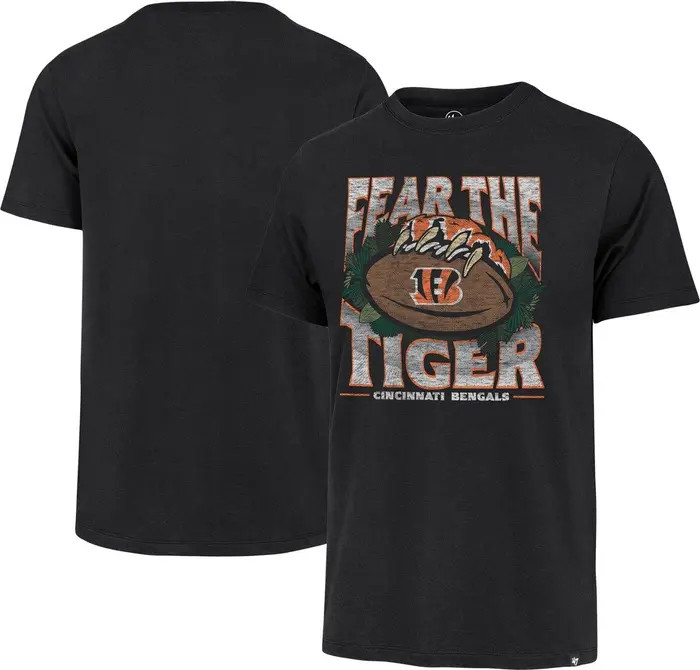 Men's '47 Black Cincinnati Bengals Regional Franklin T-Shirt | Nordstrom