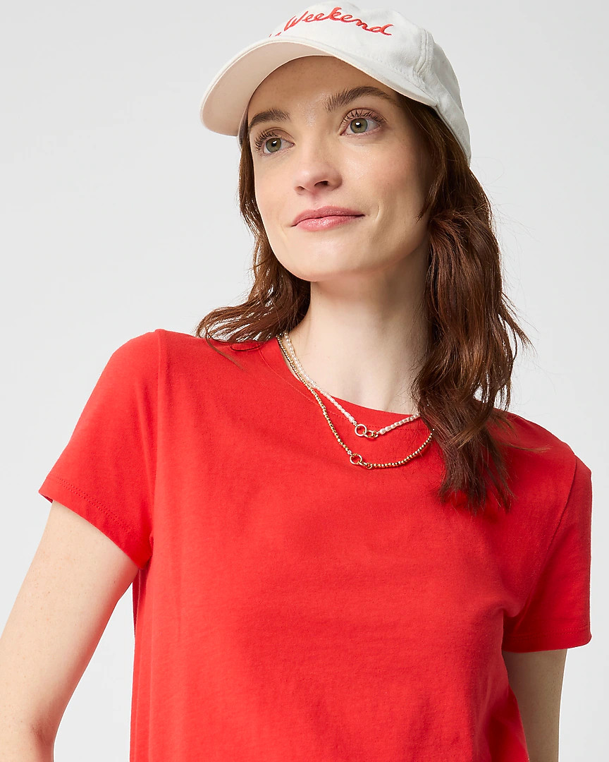 Jersey crewneck tee | J.Crew Factory