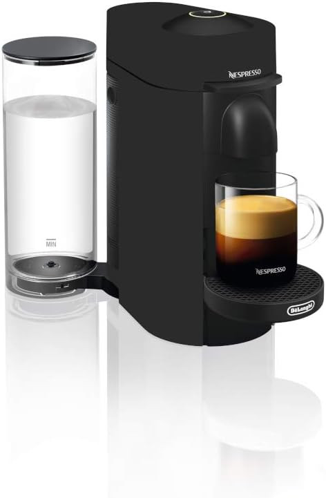 Nespresso Vertuo Plus Deluxe Coffee and Espresso Maker by De'Longhi, Matte Black | Amazon (US)