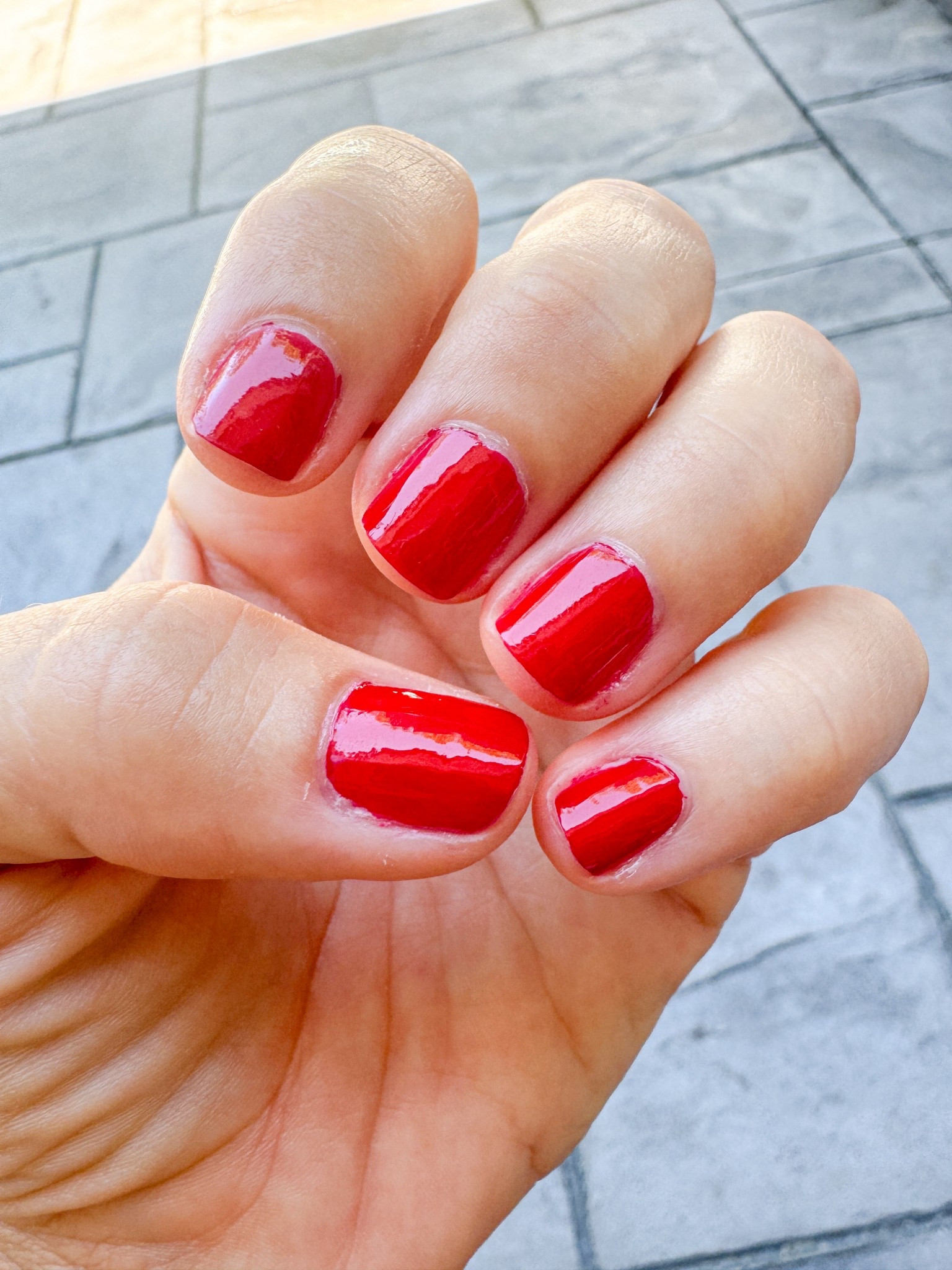 Manicure of the week: Dazzle Dry Rapid Red. I’m obsessed with Dazzle Dry because it’s non-toxic, wears like gel & is completely dry in just 5 minutes!



#LTKOver40 #LTKBeauty