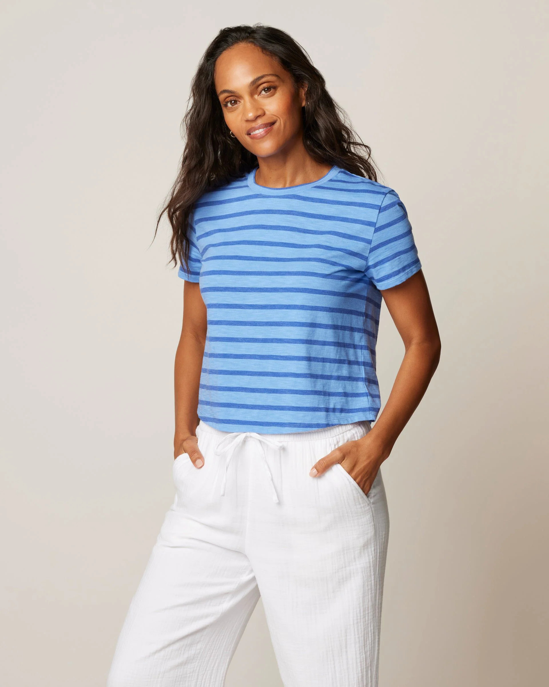 Shoreline Striped T-Shirt | johnnie O