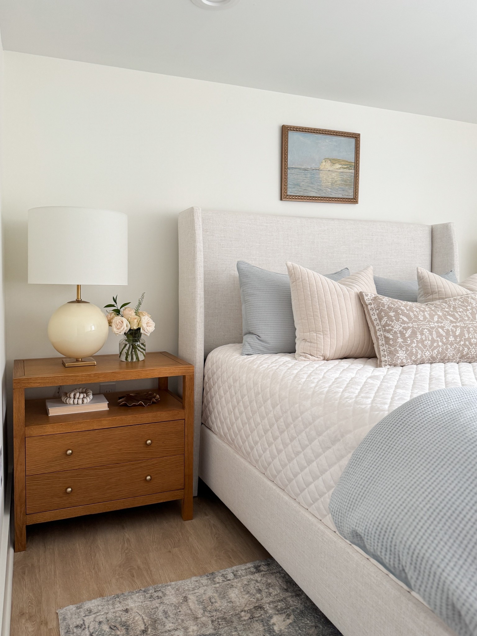 Time for a spring refresh. Refresh your space with Wayfair—Spring Cyber Week is here with up to 80% off and free shipping sitewide, making it the perfect time to pull together those pieces you’ve been eyeing.

Sharing my bedroom favorites that create a timeless, cohesive, and comfortable feel. The Tilly bed has that clean, tailored silhouette that grounds the space, paired with the Celine 2-drawer nightstand for a warm, functional layer. I kept the bedding light and textured with a waffle weave for that relaxed, lived-in feel, and added a neutral rug to anchor everything without overpowering the room.

@wayfair #Ad #WayfairPartner #wayfair

#LTKHome #LTKSaleAlert #LTKSeasonal