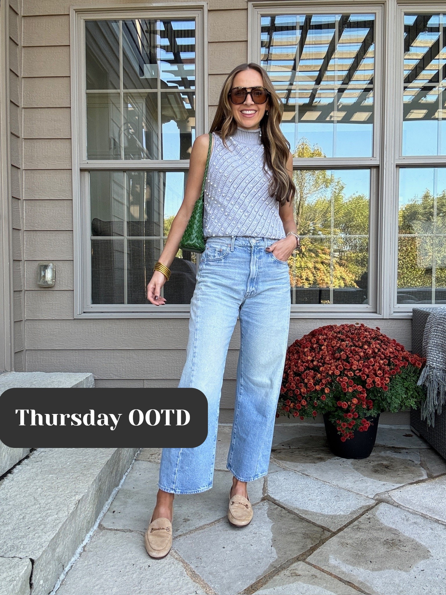 Thursday OOTD
@Anthropologie @motherdenim @samedelman