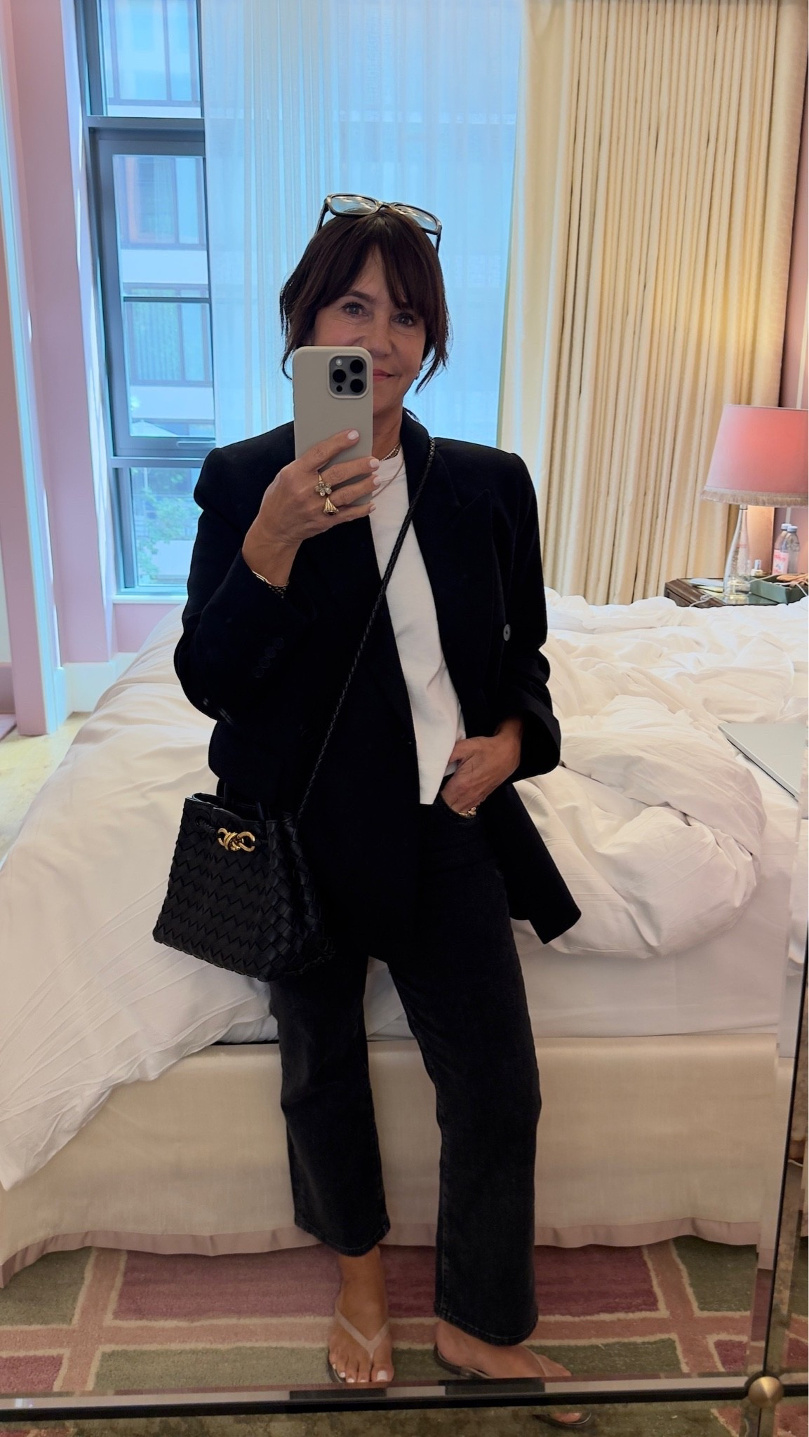 The new jeans I can’t stop wearing!! I love the slimmer leg, and the fit is 10/10. Also available in a dark blue wash.

I wore these three days in a row after I bought them 😂 fit runs true to size

#LTKNYFW #LTKdayinmylife #LTKootd