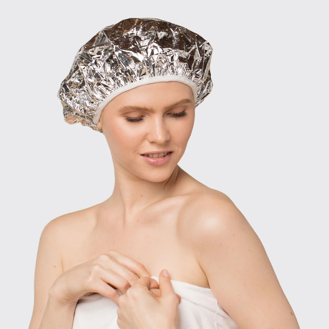 Aluminum Processing Cap for Deep Conditioning | Kitsch